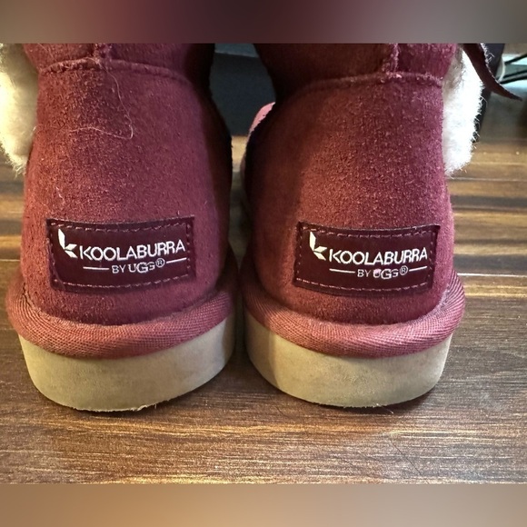 KOOLABURRA By UGG Burgundy Winter Boots Size 7 - Picture 4 of 14